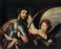 St maurice And The Angel Italian Baroque Bernardo Strozzi